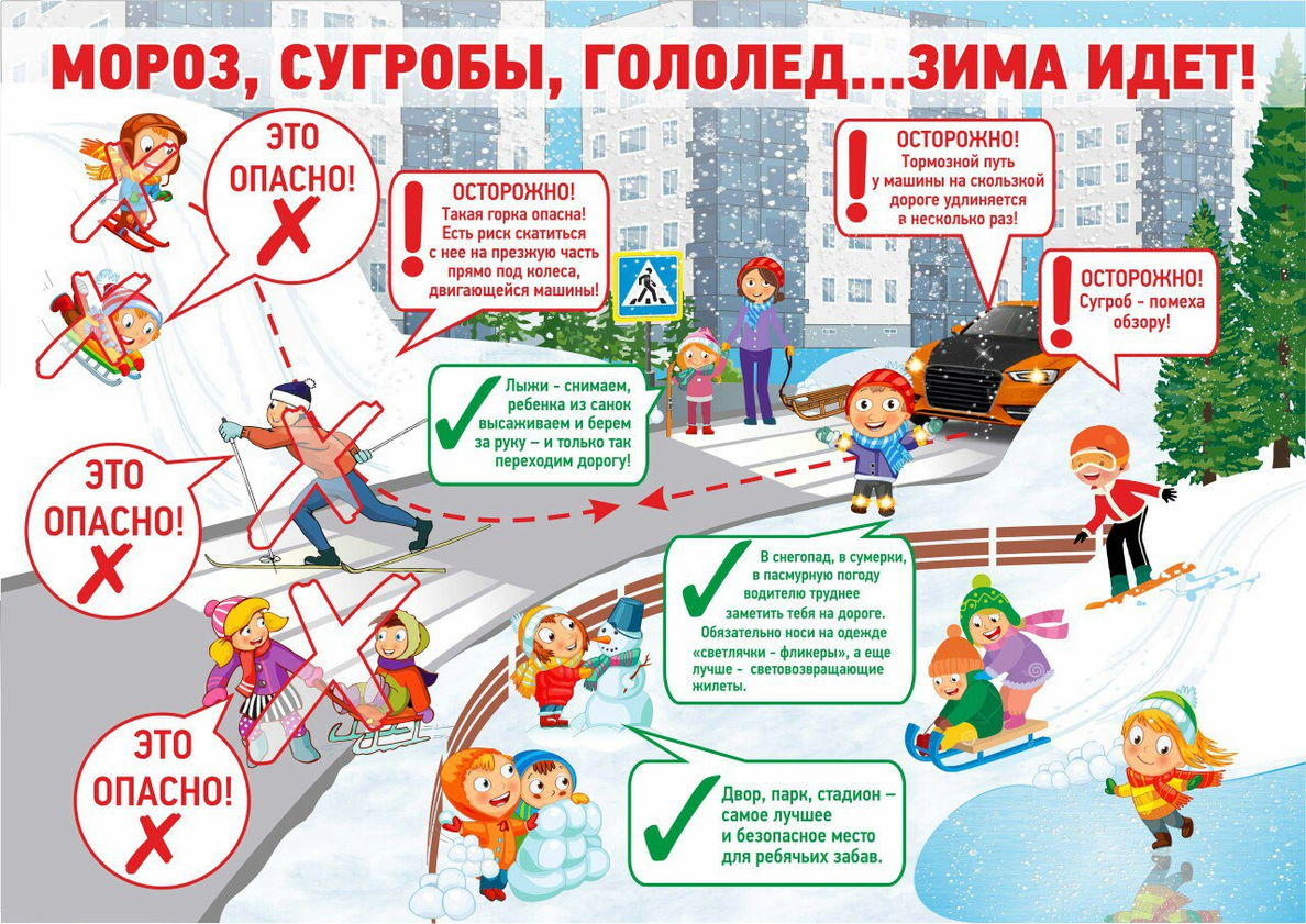 Памятка родителям по обеспечению безопасности детей зимой - Новости  учреждения - Детский сад №28 г.Мозыря